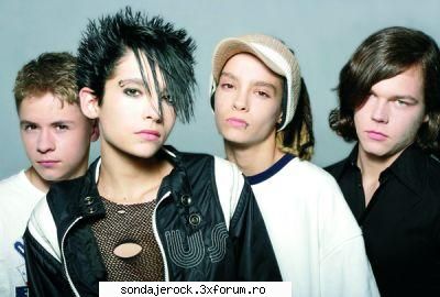 Formatii favorite - mie imi place TOKIO HOTEL - Cele mai iubite trupe Rock