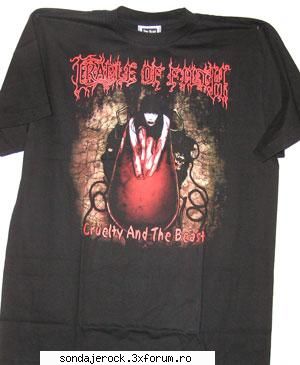 Vanzari - Vand tricou cradle of filth 100 de mii - Reclame